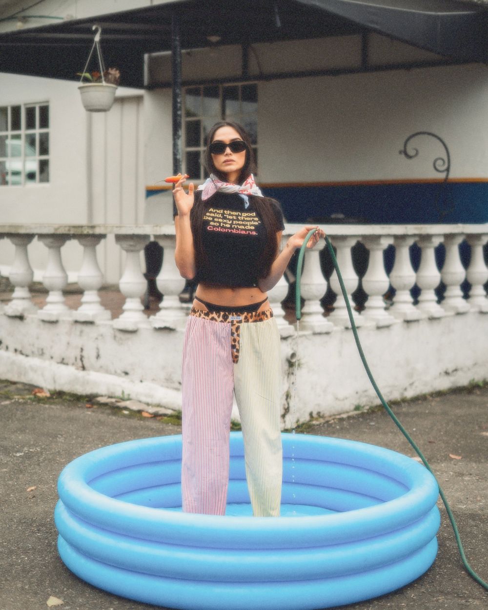 LEOPARDO RAYADO PANTS