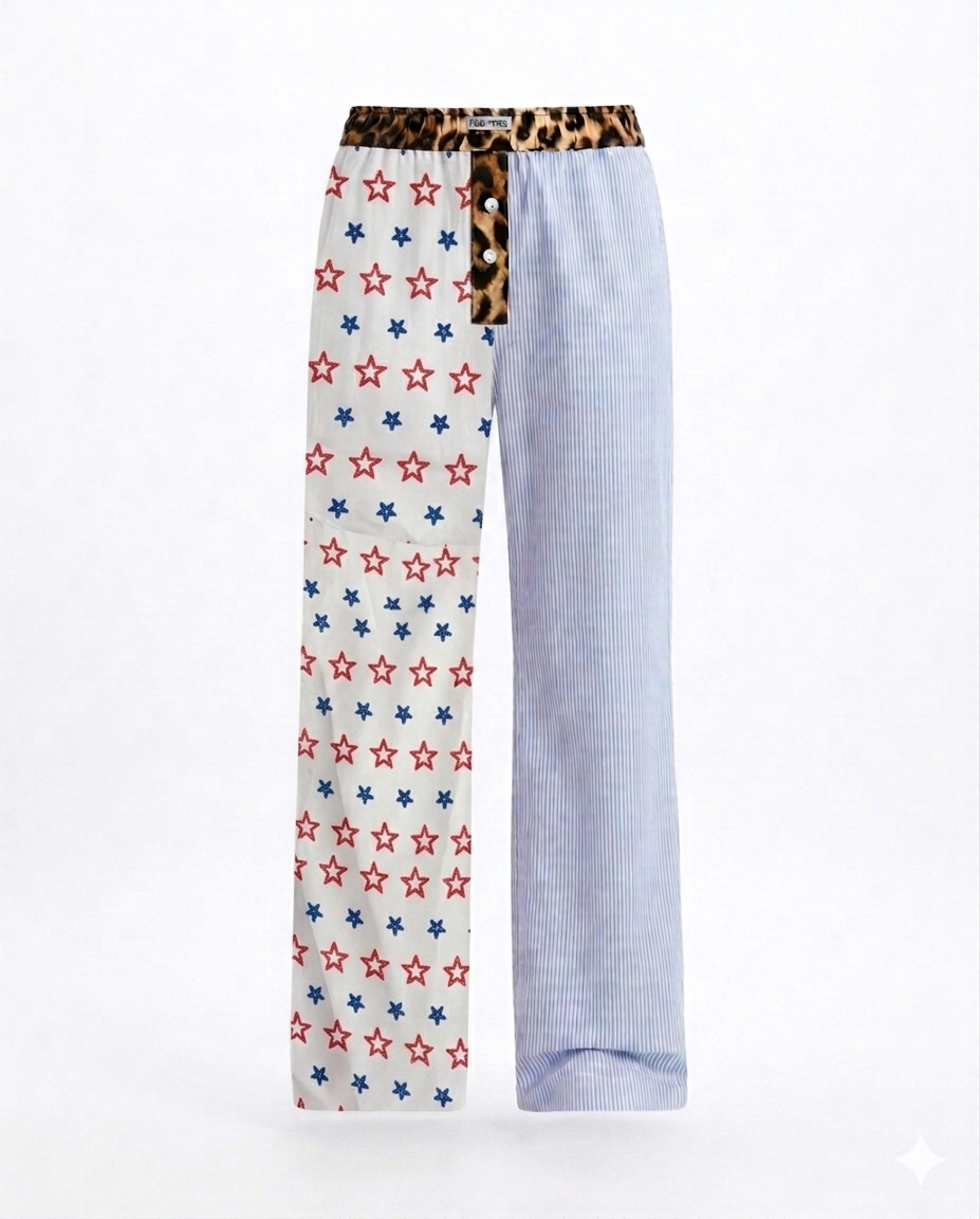 LEOPARDO RAYADO PANTS