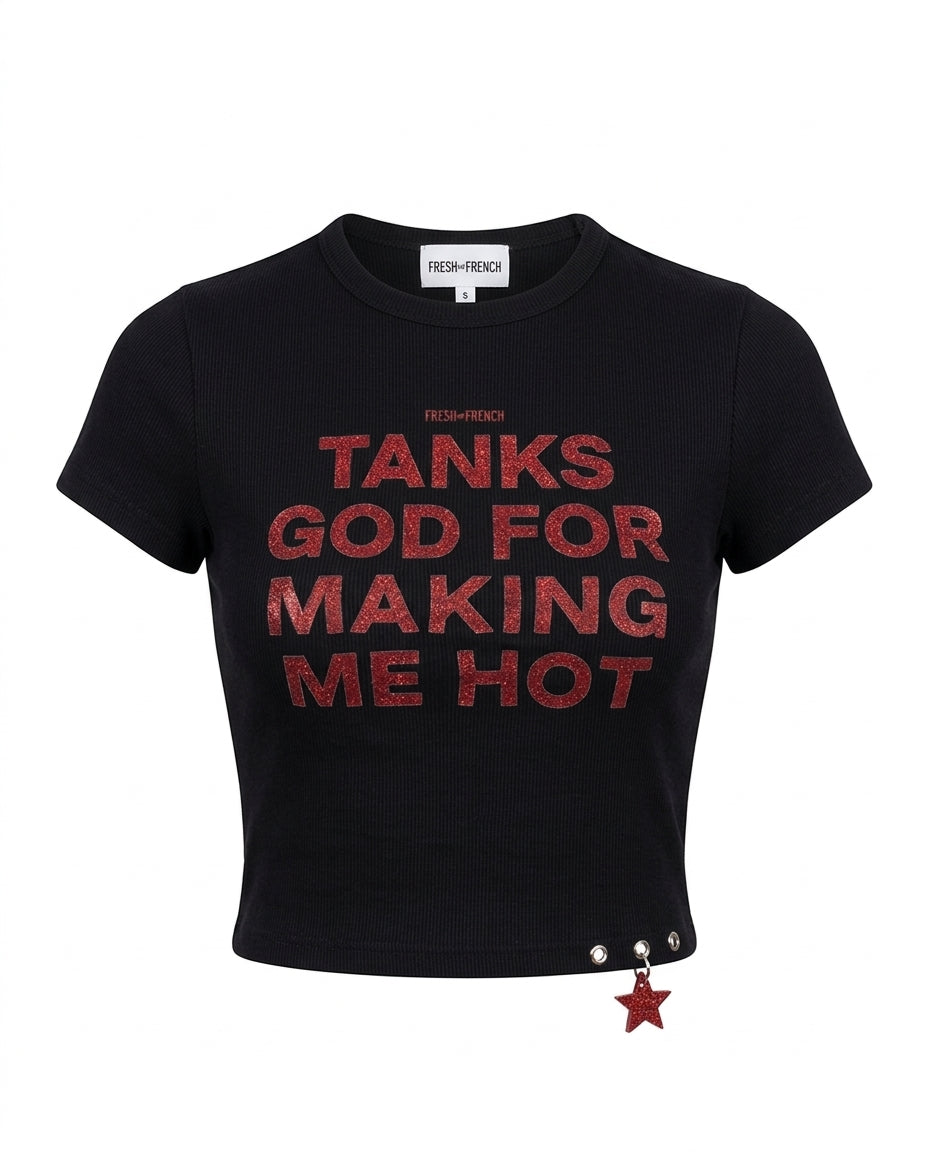 tanks baby t shirt + 1 charm