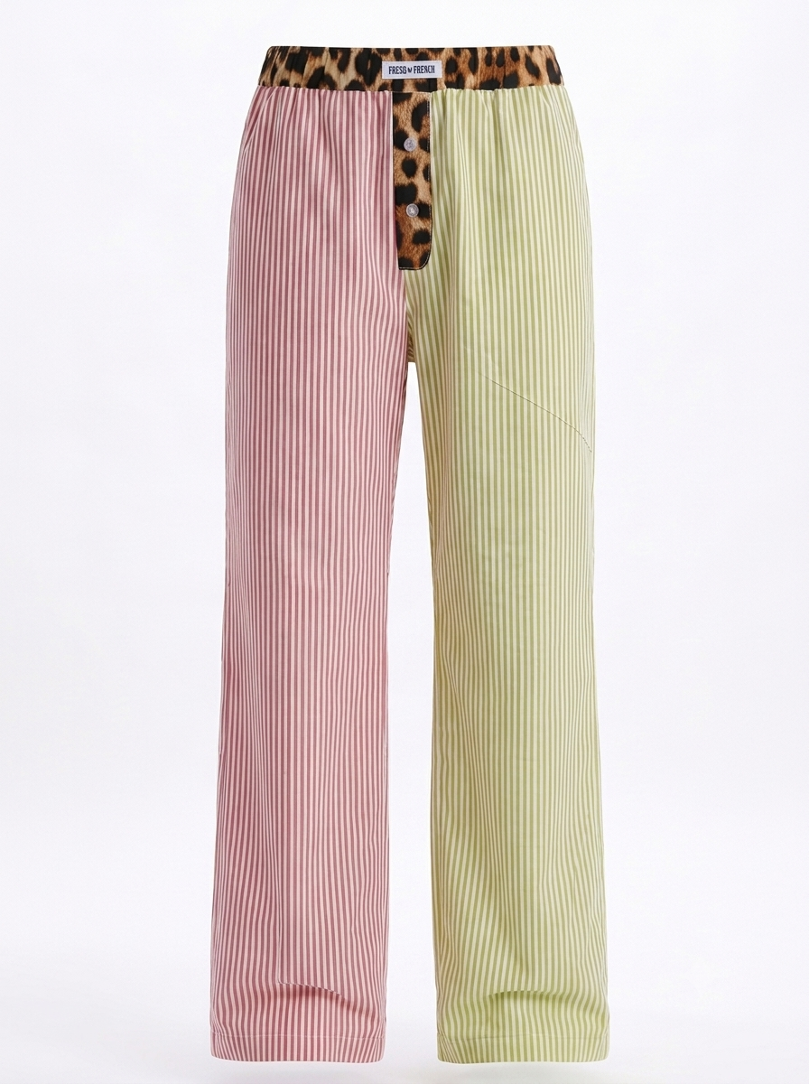 LEOPARDO RAYADO PANTS