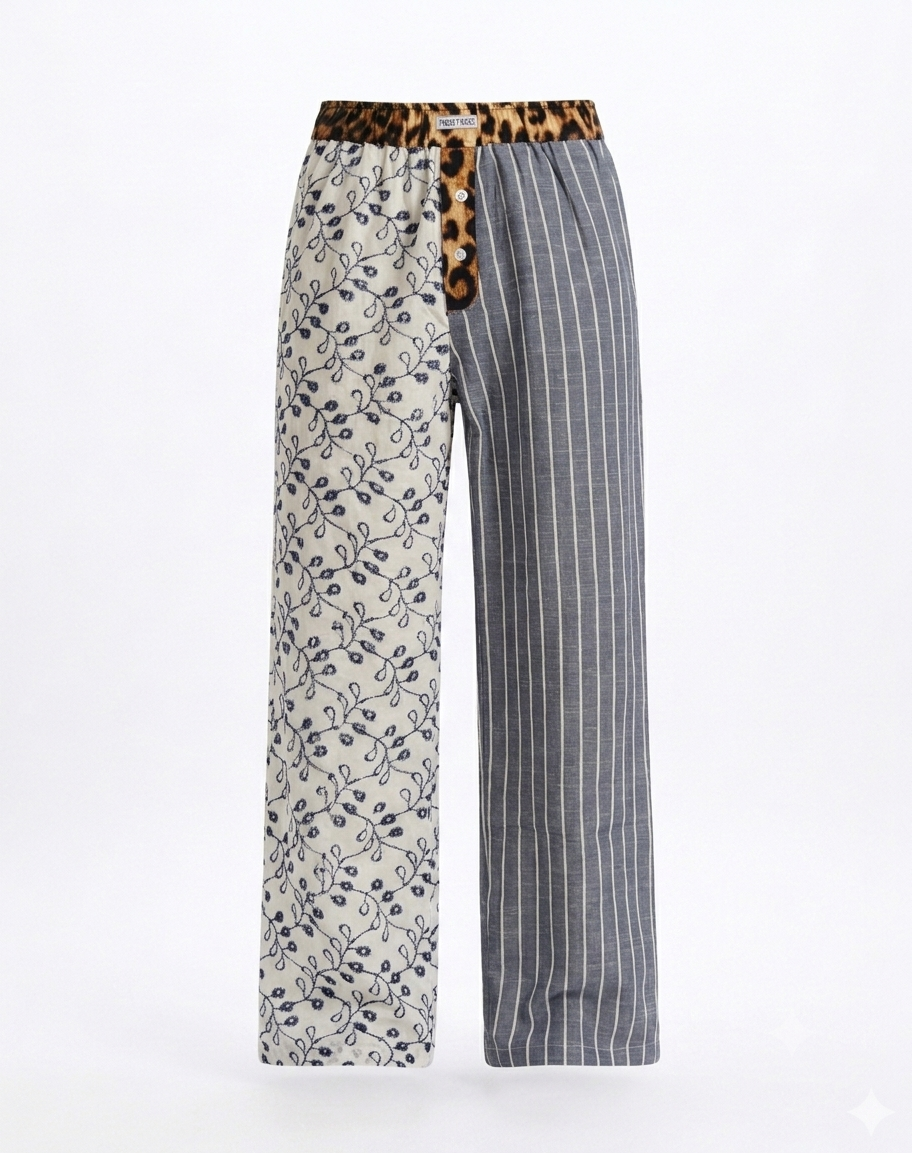 LEOPARDO RAYADO PANTS
