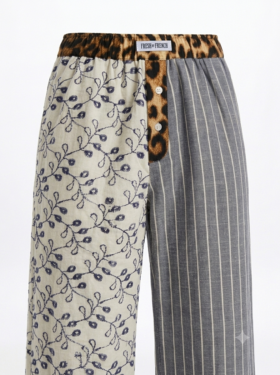 LEOPARDO RAYADO PANTS